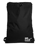 Emporio Armani Zaino a sacca uomo EA7 train core sack shoulder bag black/white logo UBS23EA15 245085 Grande