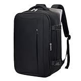 VMIKIV Bagaglio a Mano 40x20x25 per Ryanair Zaino da Viaggio Aereo Piccolo Borsa da Cabina per Voli Zaino Donna Uomo,14 Pollici Zaino Porta PC per Scuola Trekking Lavoro