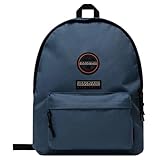 Napapijri Zaino Voyage Stormy Weather Blue, zaino classico con tasca frontale, Tempo Tempestoso, Taglia unica