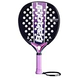 Babolat, Racchetta da paddle modello Stima Vita, viola, leggera e bilanciata verso il manico, ideale per donne principianti, forma rotonda oversize, peso piuma per maggiore maneggevolezza
