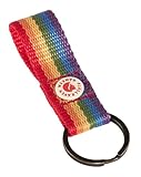 Fjallraven, Kånken Rainbow Keyring, Portachiavi, Pattern Arcobaleno, Unica, Unisex-Adult