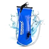 DORNNA – Borsa per idratazione senza BPA, borsa per acqua portatile per zaino idratazione, vescica di idratazione resistente per trail, MTB, ciclismo, montagna (2 Litri)