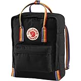 Fjällräven Zaino Casual, Modello Arcobaleno Nero