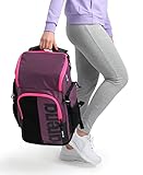 ARENA Spiky III Backpack 45 Zaino Sportivo da Piscina, Mare, Palestra e Tempo Libero, Borsa da Viaggio in Tessuto Idrorepellente con Spallacci Imbottiti, Zaino Scuola, 45 Litri