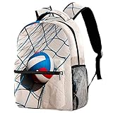 Zaini casual Beach Sunshine Volley Zaino Scuola Rucksack Zaino per Borsa da 29.4x20x40cm