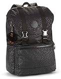 Kipling Experience Zaino Grande, Black Scale Emb Nero